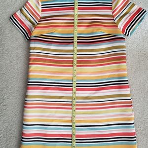 CeCe by Cynthia Steffe Striped Shift Dress. With pockets. NWOT